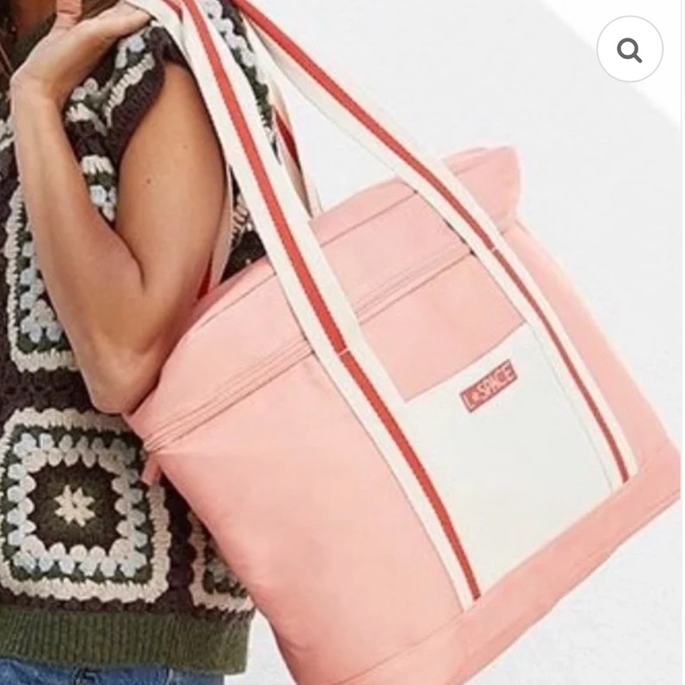 L*Space Blush/orange and Ivory cooler